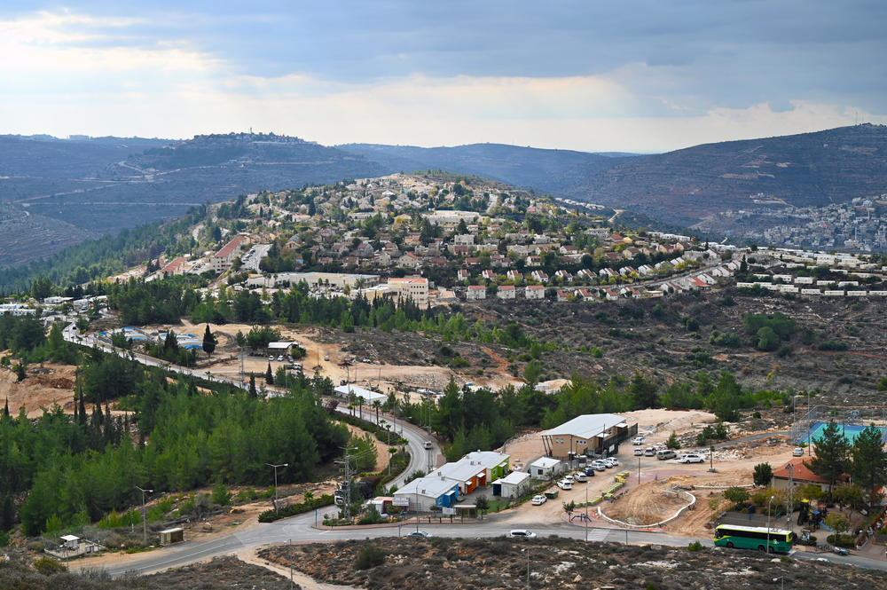 Israeli community settlement in the West Bank