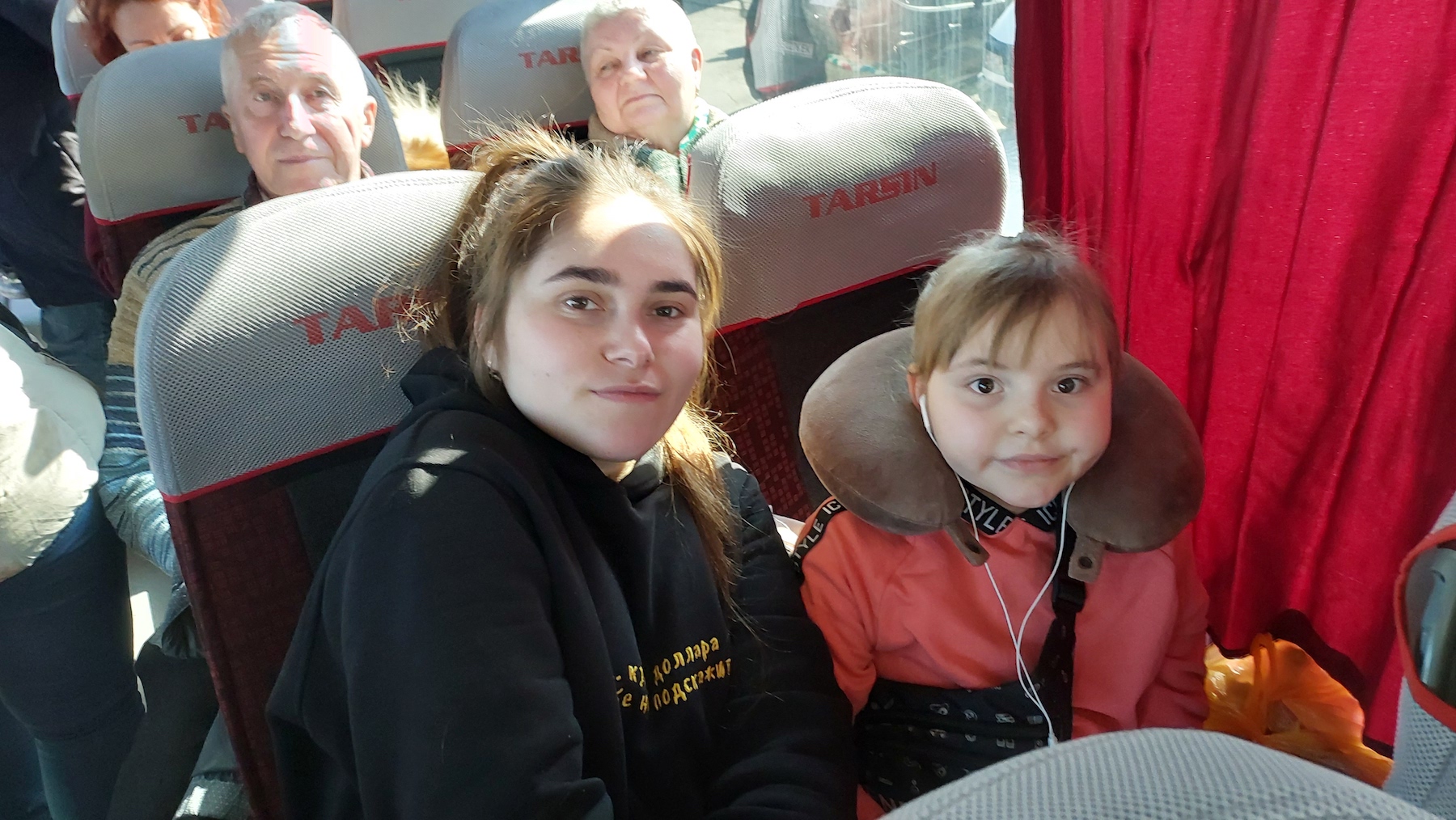 Tatiana (left) and Diana (children Marina)