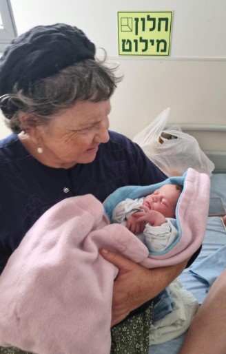 Lioras Mother Holding The Baby